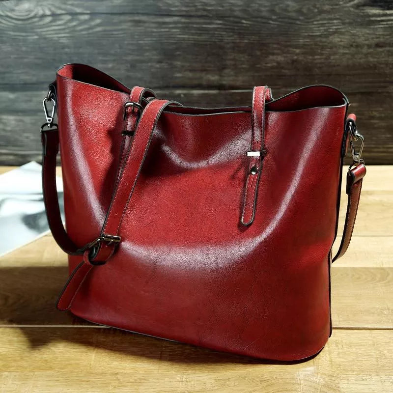 Nicole | Sac à bandoulière en cuir vintage
