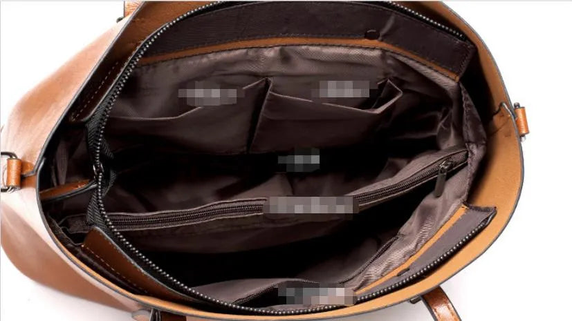 Nicole | Sac à bandoulière en cuir vintage