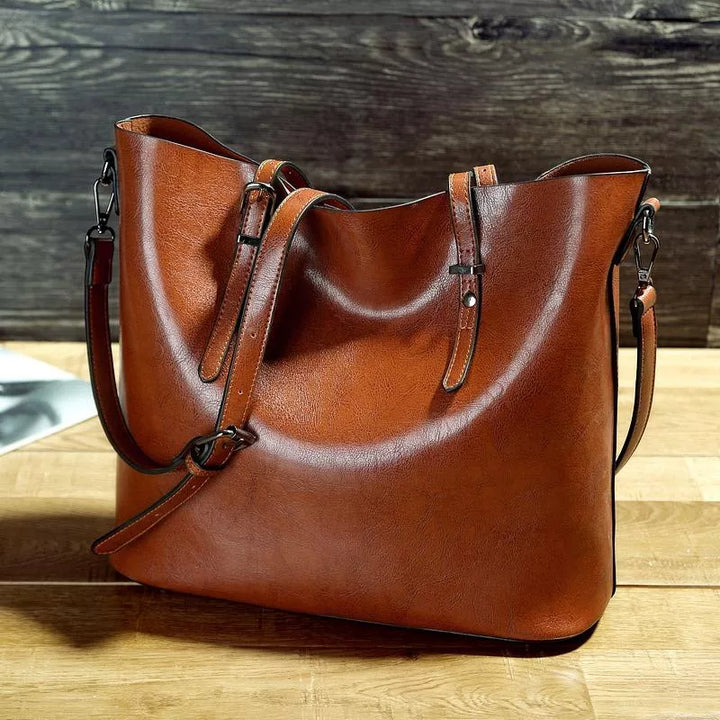 Nicole | Sac à bandoulière en cuir vintage