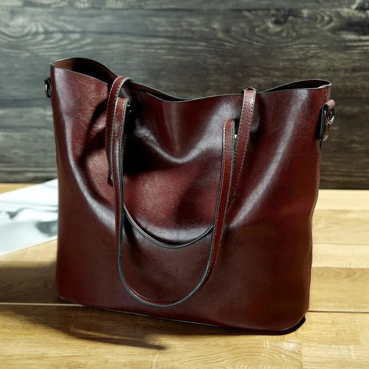 Nicole | Sac à bandoulière en cuir vintage