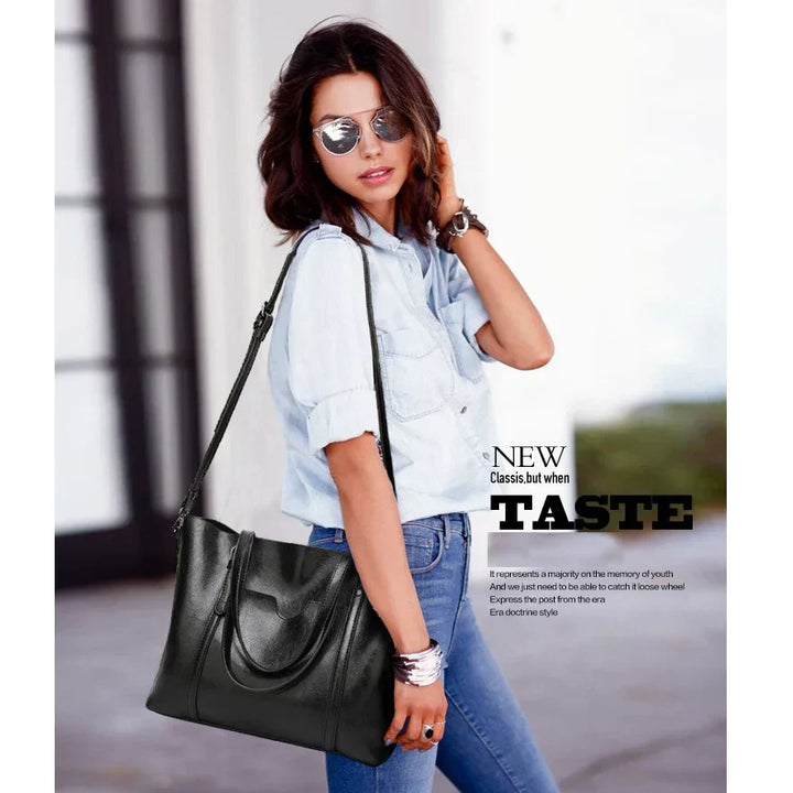 Kelley | Sac à main en cuir luxueux