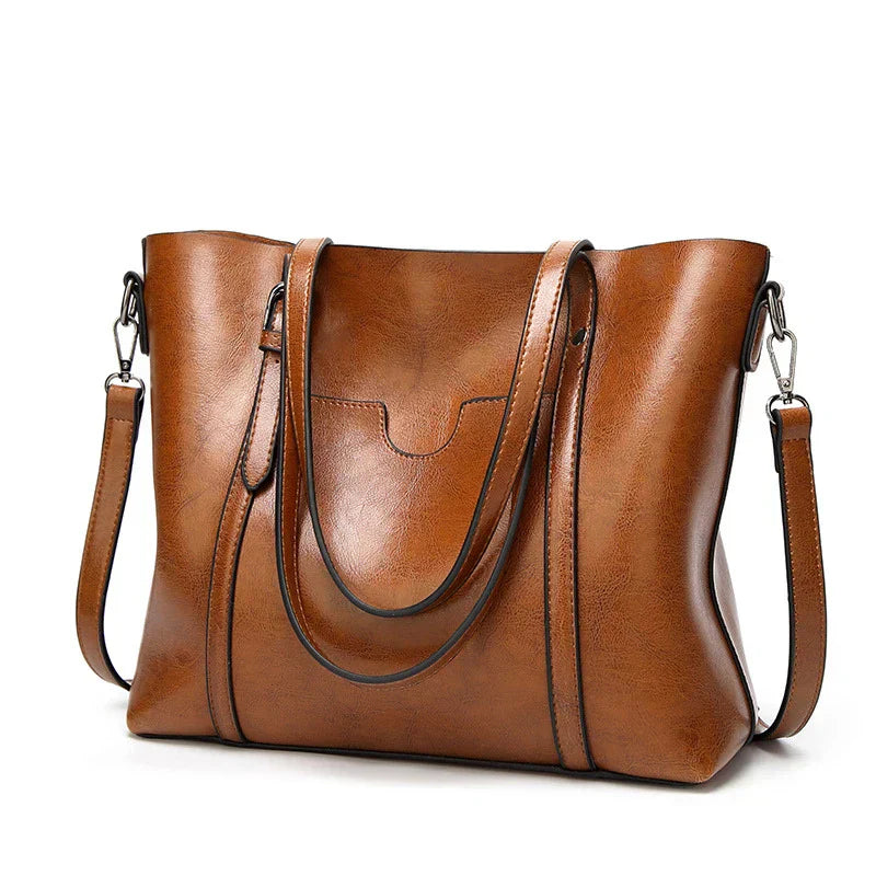 Kelley | Sac à main en cuir luxueux