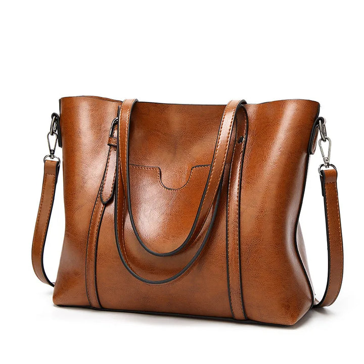 Kelley | Sac à main en cuir luxueux