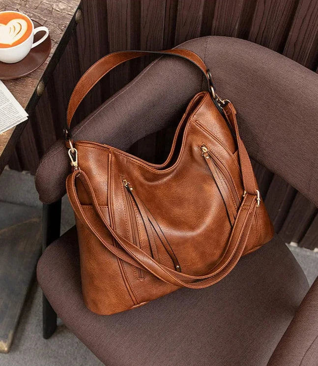 Blanche - Sac en cuir élégant