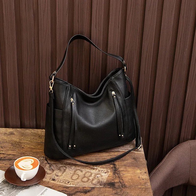 Blanche - Sac en cuir élégant