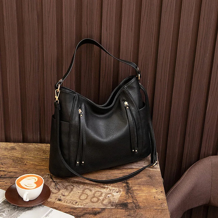 Blanche - Sac en cuir élégant