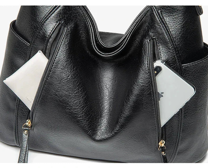 Blanche - Sac en cuir élégant