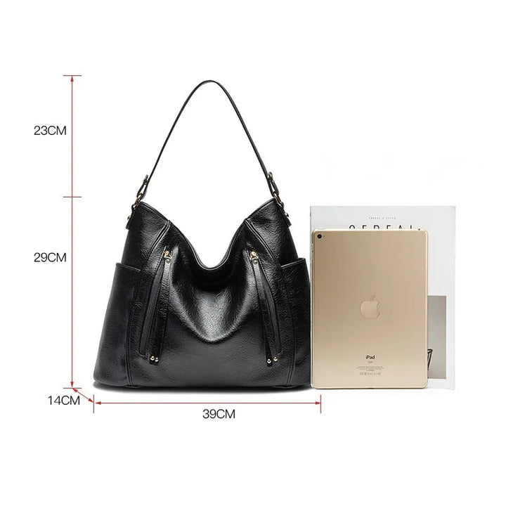 Blanche - Sac en cuir élégant